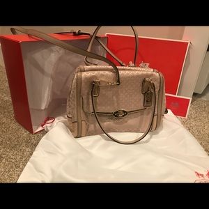 Brand new coach purse with box dust bag